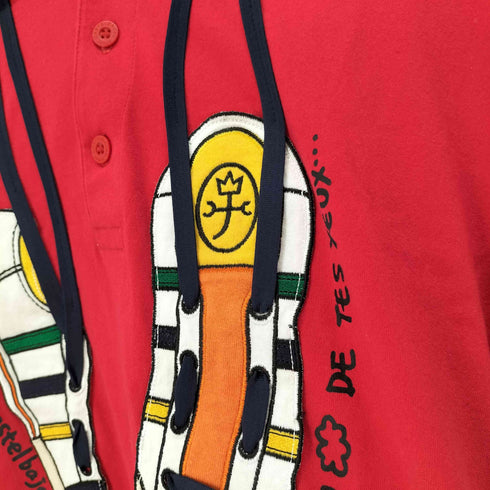 カステルバジャック CASTELBAJAC S/S フロントデザインポロシャツ メンズ JPN:3