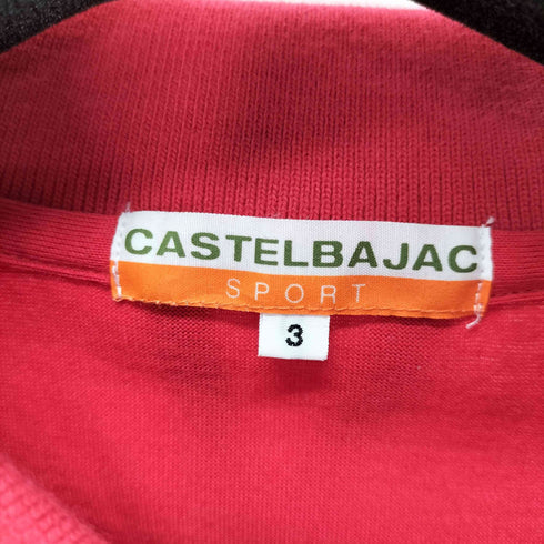 カステルバジャック CASTELBAJAC S/S フロントデザインポロシャツ メンズ JPN:3