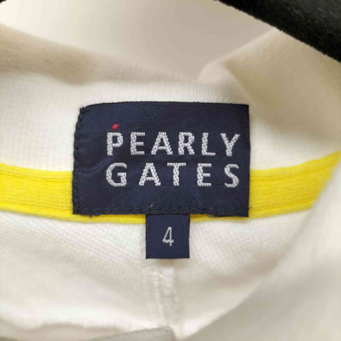 パーリーゲイツ PEARLY GATES S/S フロントワッペンポロシャツ メンズ JPN:4