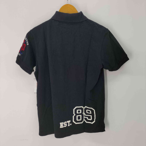 パーリーゲイツ PEARLY GATES S/S フロントワッペン鹿の子ポロシャツ メンズ JPN:4