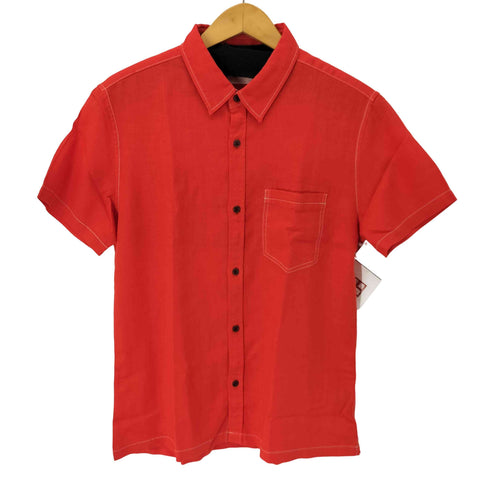 タケオキクチ TAKEO KIKUCHI S/S レーヨン リネンシャツ メンズ JPN:3