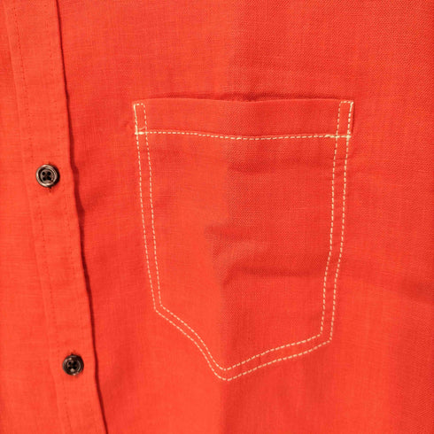 タケオキクチ TAKEO KIKUCHI S/S レーヨン リネンシャツ メンズ JPN:3