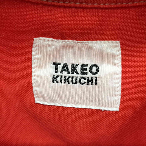 タケオキクチ TAKEO KIKUCHI S/S レーヨン リネンシャツ メンズ JPN:3
