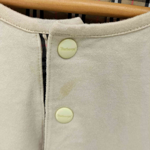 バーバリーズ BURBERRYS ノバチェック ラグラン ヘンリーネックTシャツ メンズ import:M