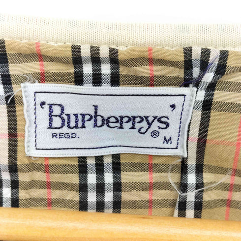 バーバリーズ BURBERRYS ノバチェック ラグラン ヘンリーネックTシャツ メンズ import:M