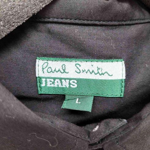 ポールスミスジーンズ Paul Smith JEANS S/S フロントデザイン刺繍シャツ メンズ import:L