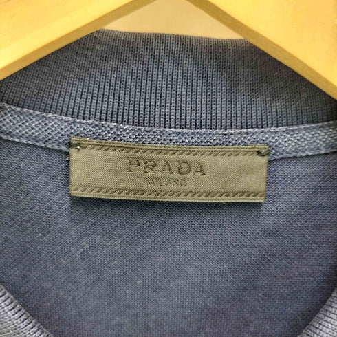 プラダ PRADA コットン S/S ポロシャツ メンズ import:S