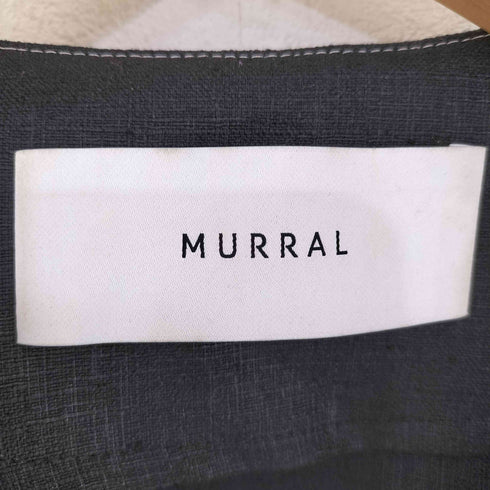 ミューラル MURRAL 20SS フックボタン ベルテッドワンピース レディース FREE