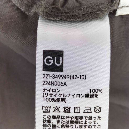 ジーユー GU テックパラシュートプルオンパンツ レディース JPN:L