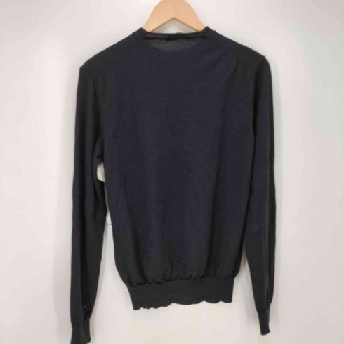 プラダ PRADA クルーネック L/S ウール ニット メンズ EUR:46