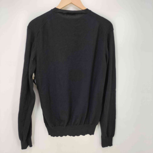 プラダ PRADA クルーネック L/S コットン ニット メンズ EUR:46