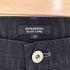 バーバリーブラックレーベル BURBERRY BLACK LABEL エンボス加工 チェック ストレートパンツ メンズ 73
