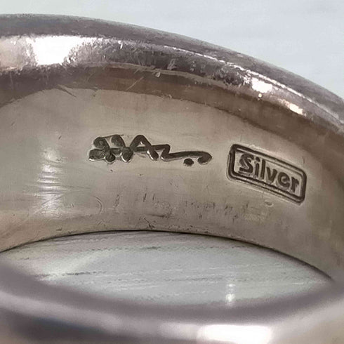 silver刻印 デザインリング メンズ 15号