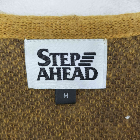 STEP AHEAD 総柄カーディガン レオパード メンズ JPN:M
