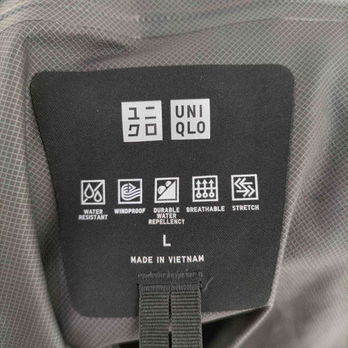 ユニクロ UNIQLO ブロックテックパーカ メンズ JPN:L