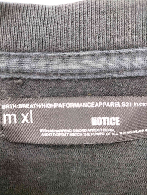 BRTH BREATH NOTICE キャラクタープリントTシャツ メンズ import:XL