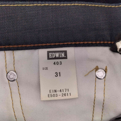 エドウィン EDWIN コーティングストレッチデニムパンツ メンズ US:30-31
