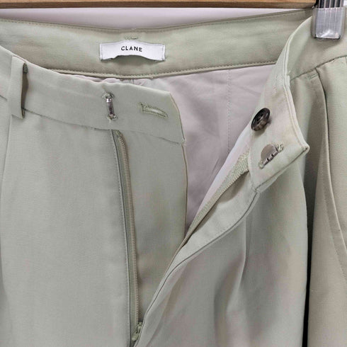 クラネ CLANE BASIC TUCK PANTS レディース 1
