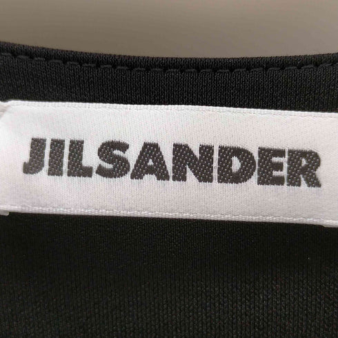 ジルサンダー JIL SANDER イタリア製 レーヨン ノースリーブワンピース レディース 34