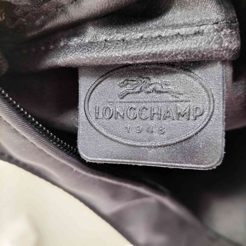 ロンシャン LONGCHAMP フロントポケットロゴ刺繍トートバック レディース