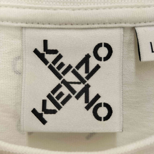 ケンゾー KENZO スリーブ ロゴプリント クルーネック Tシャツ Big X メンズ import:L