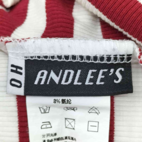 OH ANDLEES 2WAY ボーダーパーカー レディース S