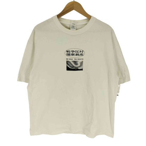UNITED ATHLE 戦争反対 健康最高 Tシャツ メンズ JPN:L