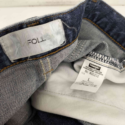 アンフォロー UNFOLLOW 別注 FOLL 4P JEANS addict ジーンズ アディクト デニム パンツ メンズ L