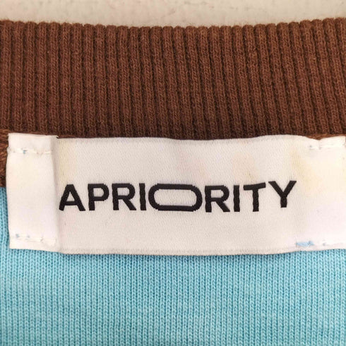 APRIORITY クルーネックスウェット メンズ import:S