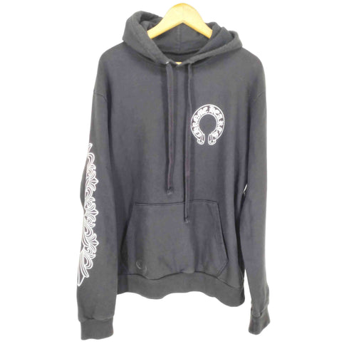 クロムハーツ CHROME HEARTS MADE IN USA オールドイングリッシュ プルオーバーパーカー メンズ JPN:M