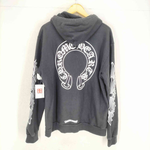 クロムハーツ CHROME HEARTS MADE IN USA オールドイングリッシュ プルオーバーパーカー メンズ JPN:M
