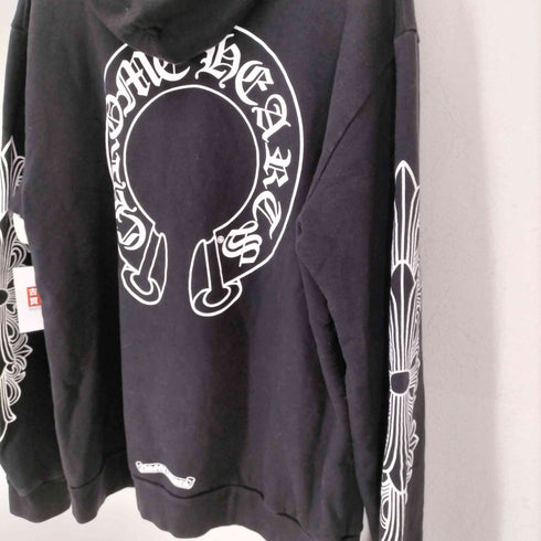 クロムハーツ CHROME HEARTS MADE IN USA オールドイングリッシュ プルオーバーパーカー メンズ JPN:M