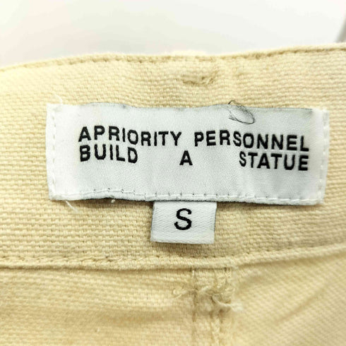 APRIORITY 刺繍デザインダブルニーパンツ レディース JPN:S