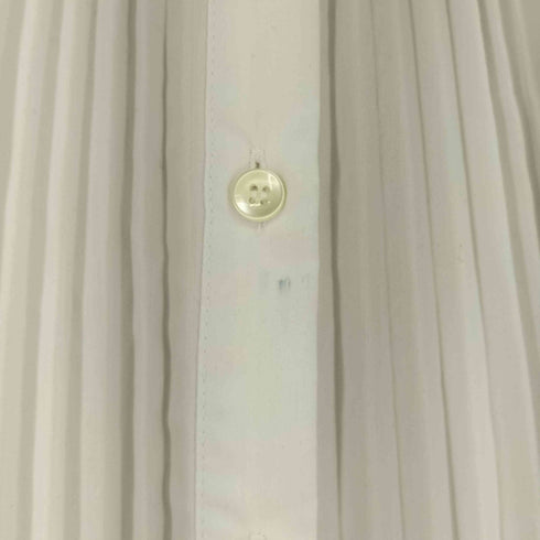 ザラ ZARA プリーツデザインシャツワンピース レディース import:M