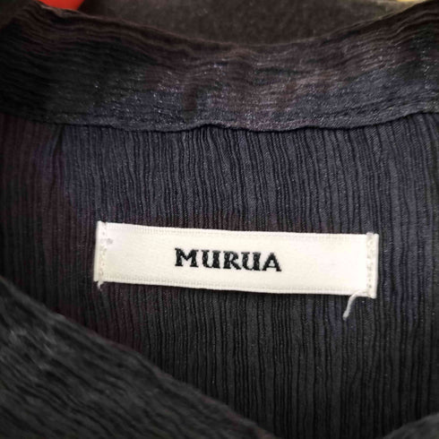 ムルーア MURUA セーラーシアーオーバーシャツ レディース FREE