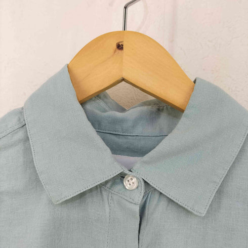 エルーラ Elura リネンブレンド冷感シャツ レディース JPN:M