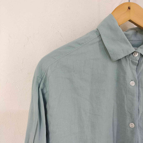 エルーラ Elura リネンブレンド冷感シャツ レディース JPN:M