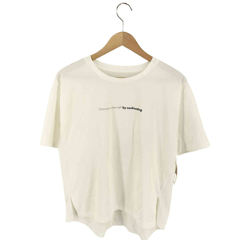 グローバルワーク GLOBAL WORK クルーネック リッチクリーンプリントTシャツ レディース JPN:M