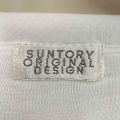 サントリー SUNTORY ORIGINAL DESIGN 80-90S 芸能人 フォト プリント S/S クルーネック Tシャツ メンズ