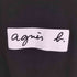 アニエスベーオム Agnes b.homme ボックスロゴ クルーネックTシャツ レディース XL