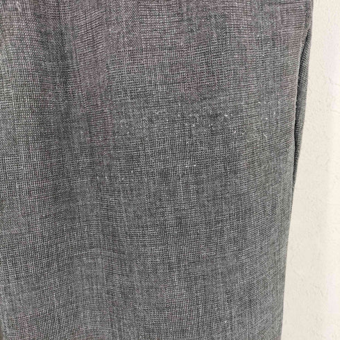 ユナイテッドアローズグリーンレーベルリラクシング UNITED ARROWS green label relaxing SC ストレッチ グレンチェック イージー 9分丈 パンツ メンズ L