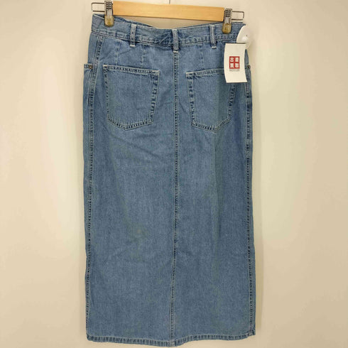 ギャップ Gap 00S 白タグ ボタンフライ デニム スカート レディース 2