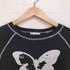 エックスガール X-girl BUTTERFLY RAGLAN L/S BABY TEE レディース M
