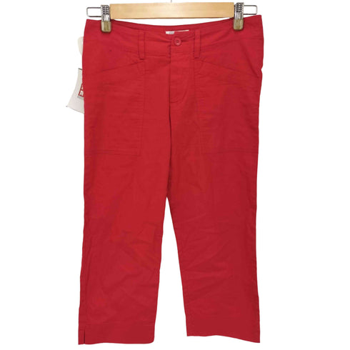 アニエスベー agnes b. 80-90S 白タグ コットン 7分丈 パンツ レディース FR:36