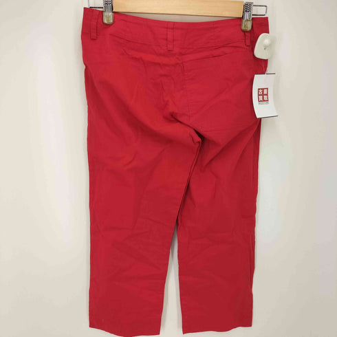 アニエスベー agnes b. 80-90S 白タグ コットン 7分丈 パンツ レディース FR:36