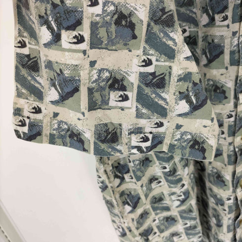コロンビアスポーツウェア Columbia Sportswear 00S 総柄 S/S シャツ メンズ import:XL