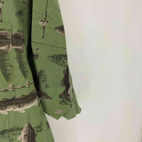 コロンビアスポーツウェア Columbia Sportswear 00S RIVER LODGE 魚 S/S BDシャツ メンズ import:XL