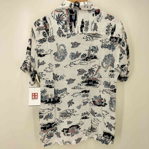 ルーシャット ROUSHATTE 総柄 S/S アロハ シャツ メンズ JPN:M