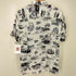 ルーシャット ROUSHATTE 総柄 S/S アロハ シャツ メンズ JPN:M