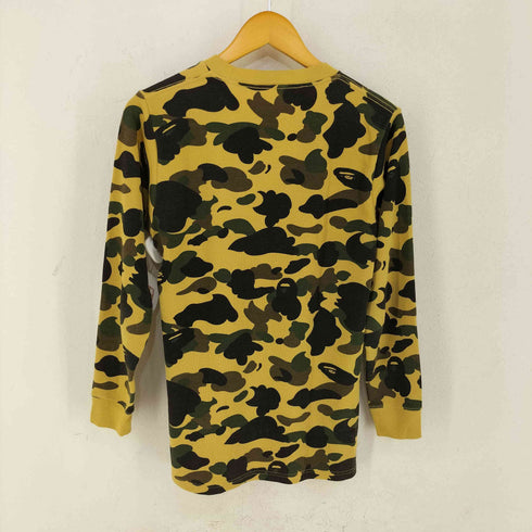 アベイシングエイプ A BATHING APE Camo-print thermal cut and sewn メンズ JPN:S